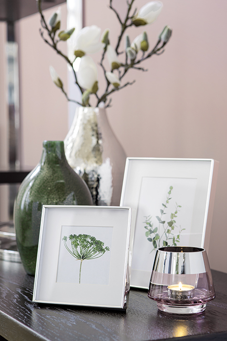 Rama foto KIM, metal placat cu argint/sticla, 15.3 x 15.3 x 2.5 cm, Fink [2]