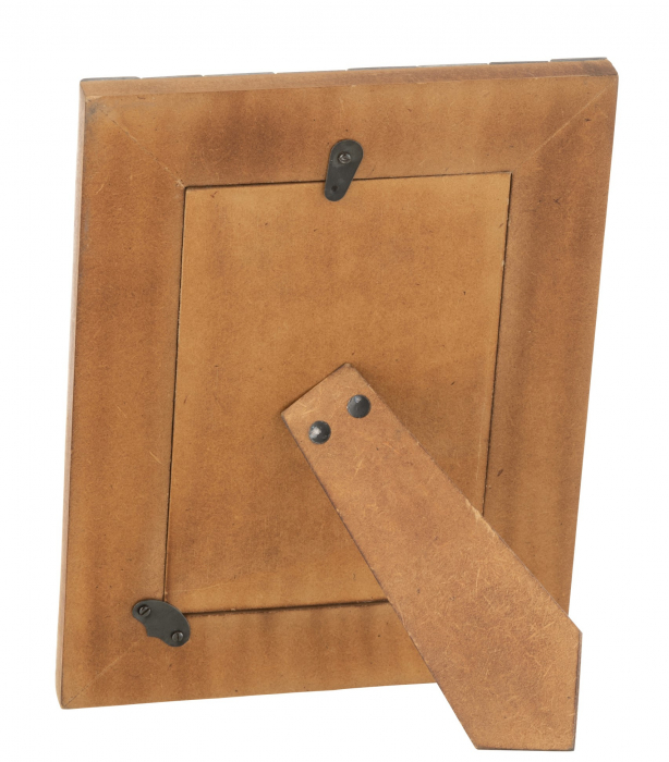 Rama foto New York, Lemn, Maro, 16.5x1.5x21.5 cm [2]