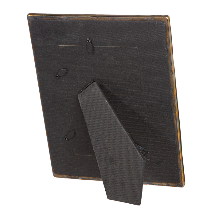 Rama foto, "Valencia", cu dungi, ceramica, gri, PU 4, L. 1 cm, l. 18,5 cm, H 23,5 cm [2]