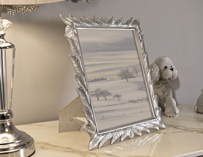 Rama, Silver leaves 27x2x32,3 cm (dimensiune interna 20x25 cm) [5]