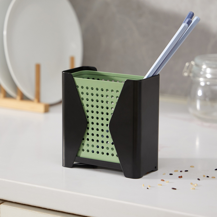 Recipient diverse POKA, metal, negru-verde [2]