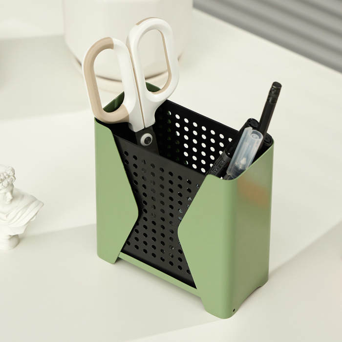 Recipient diverse POKA, metal, verde-negru [3]