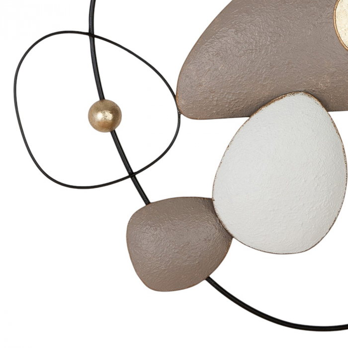 Relief de perete, Endoso, Metal, bej, PU 1, L. 5 cm, L. 60 cm, H. 52 cm [2]