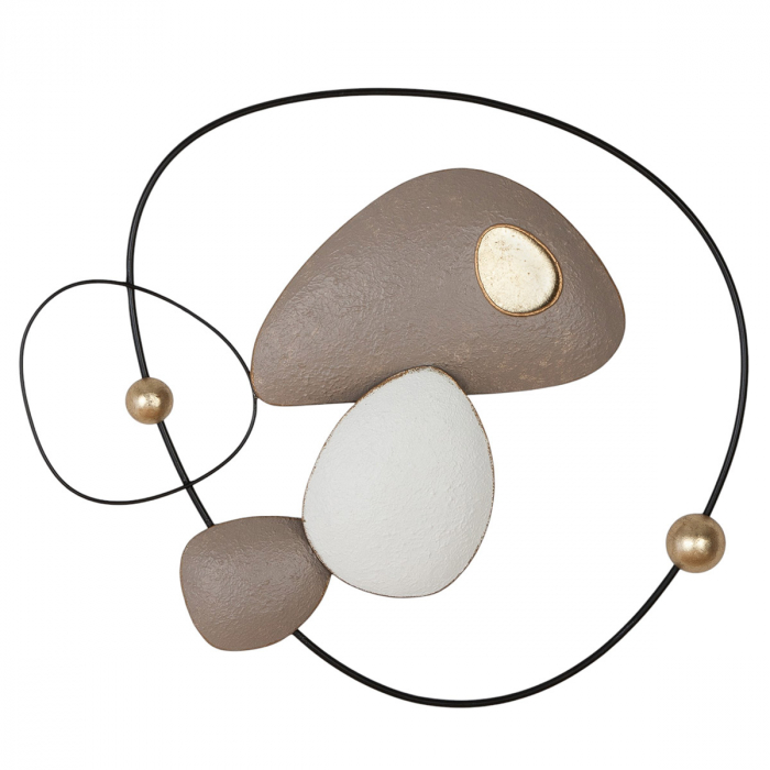 Relief de perete, Endoso, Metal, bej, PU 1, L. 5 cm, L. 60 cm, H. 52 cm [4]