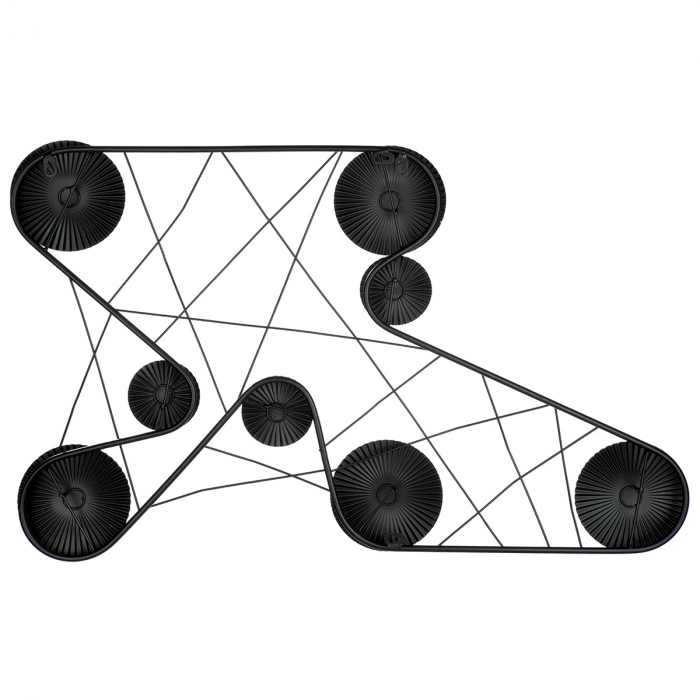 Relief de perete, Metal, multicolor, PU 2, L. 4 cm, L. 52 cm, H 83 cm [2]