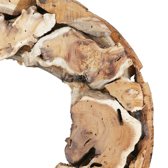 Relief stand, rotund, Manila, Lemn, ecru, PU 2, L. 12 cm, L. 33 cm, H. 46 cm [3]