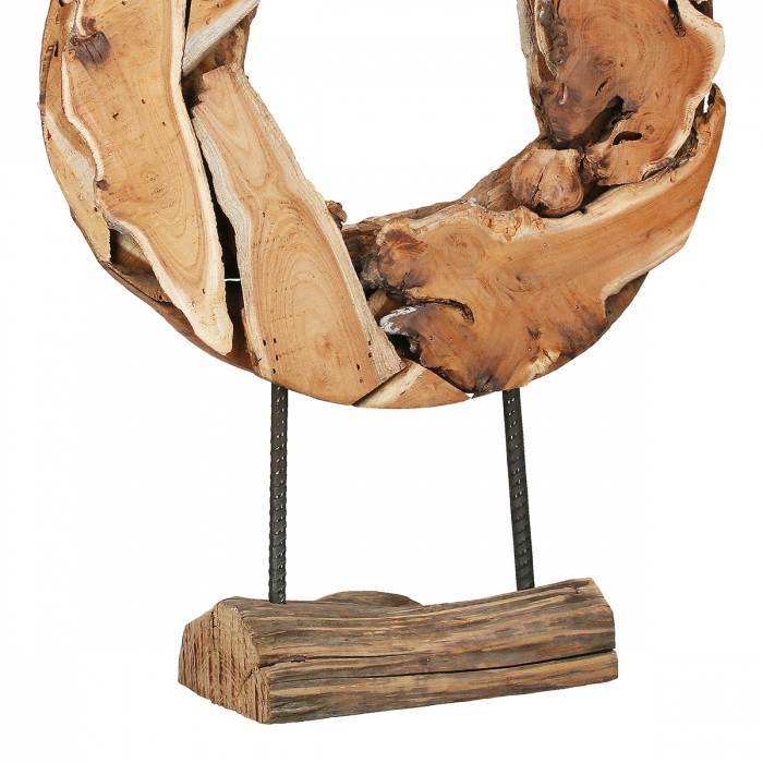 Relief stand, rotund, Manila, Lemn, ecru, PU 2, L. 12 cm, L. 33 cm, H. 46 cm [4]