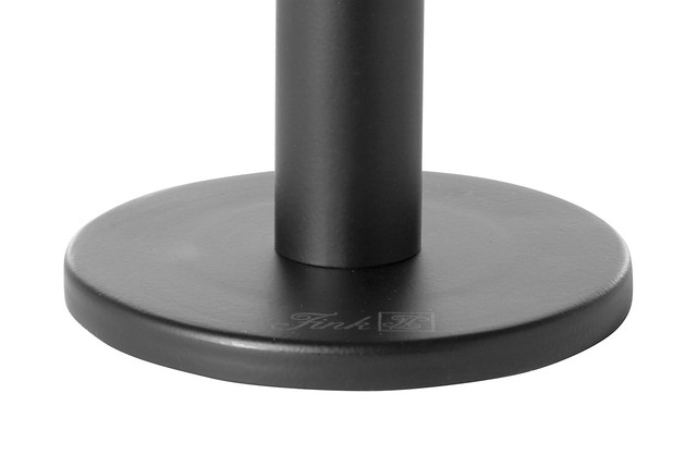 RITMO, Suport lumânare, vopsit cu pulbere neagră, nichel, h. 17,7 cm [5]