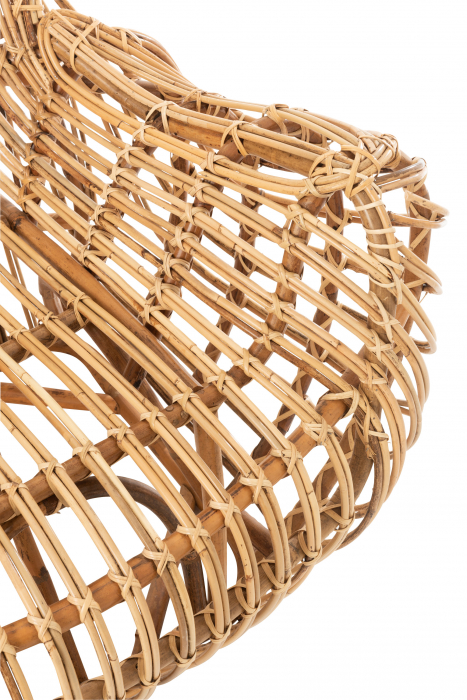 Scaun Ani Teak, Ratan/Bambus, Natural, 87x99x89 cm [6]