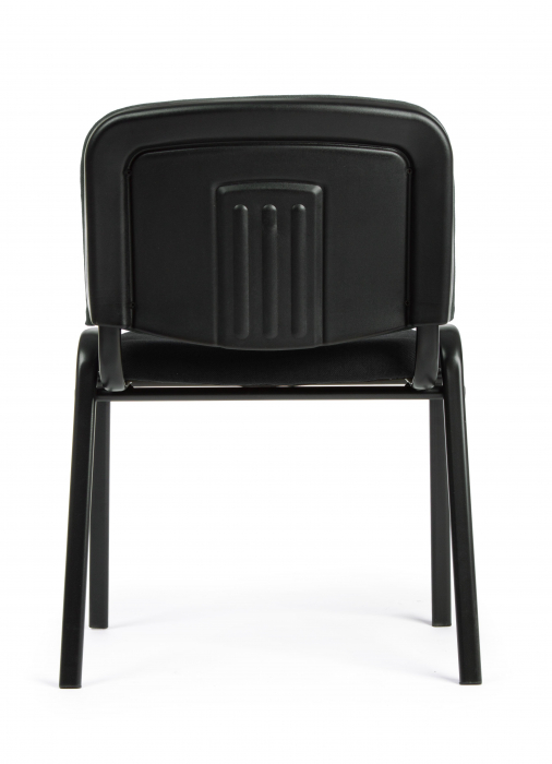 Scaun Conference, Otel/Poliester, Negru, 52x56.5x76.5 cm [3]