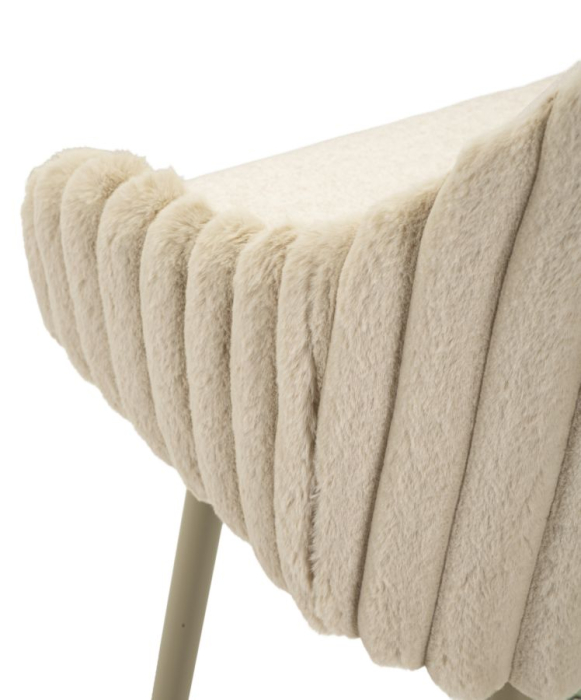 Scaun de bar Alaska -a- crem set de 2 buc. cm 52x46x111 (inaltime sezut 78 cm) [5]