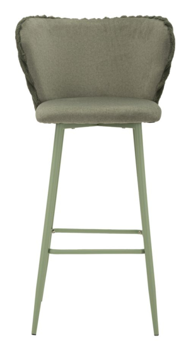 Scaun de bar Alaska -b- verde set de 2 buc 55x58x106 cm (inaltime sezut 77 cm) [2]