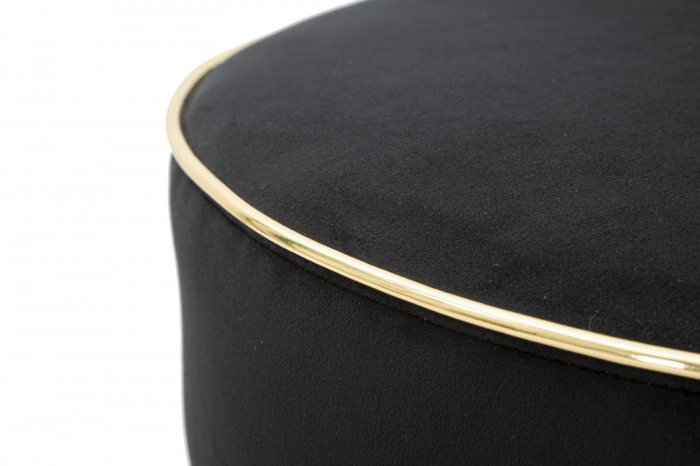 Scaun de bar LUXY black cm 46x48x96 (inaltimea sezutului 75cm) [7]