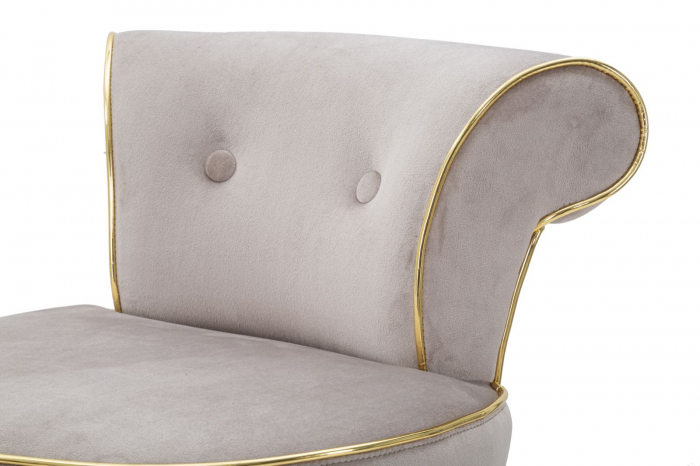 Scaun de bar LUXY gri cm 46x48x96 (inaltimea sezutului 75cm) [7]