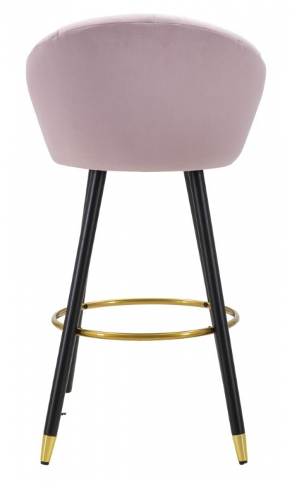 Scaun de bar praga roz cm 55x56x104 (înălțimea scaunului 80cm) [6]