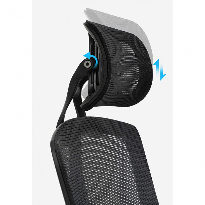 Scaun de birou, SONGMICS, 68 x 65 x 118.5-128 [4]