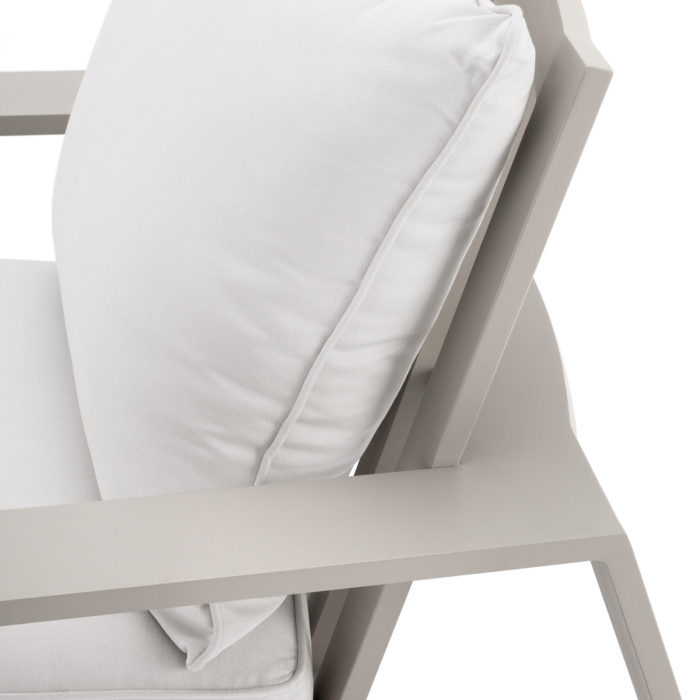 Scaun de exterior Belle Vue, textil sumbrela, Dims: W. 76 | D. 105.5 | H. 78 | SD. 53 | SH. 45 | AH. 53.5 (CM) [6]