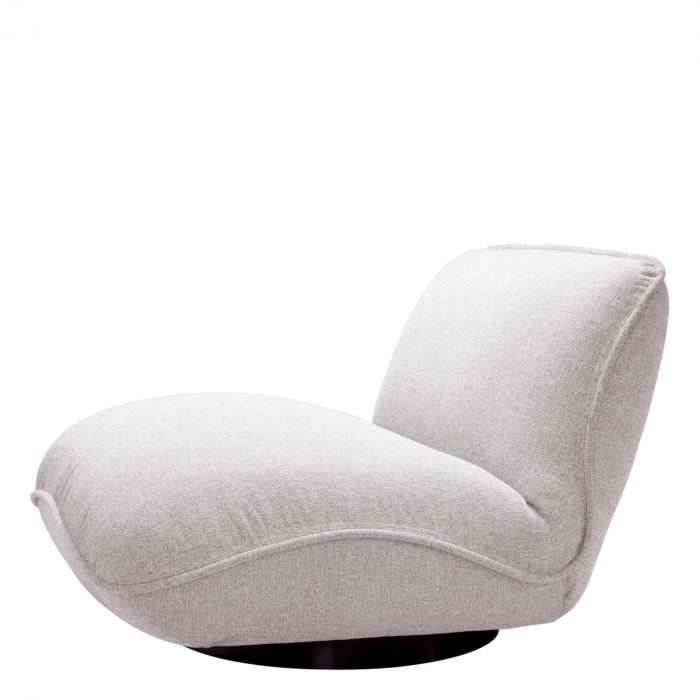 Scaun de exterior Relax Mauriuitius gri deschis, Dims: W. 85.5 | D. 105 | H. 71 | SD. 75 | SH. 47 (CM) [4]