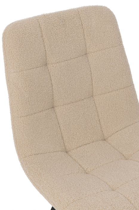 Scaun Clark metal/poliester, alb [2]