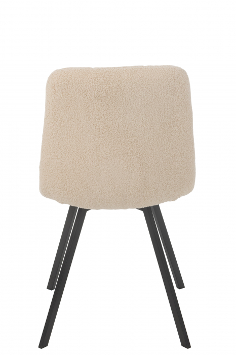 Scaun Clark metal/poliester, alb [5]