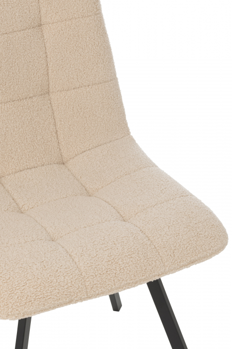 Scaun Clark metal/poliester, alb [3]