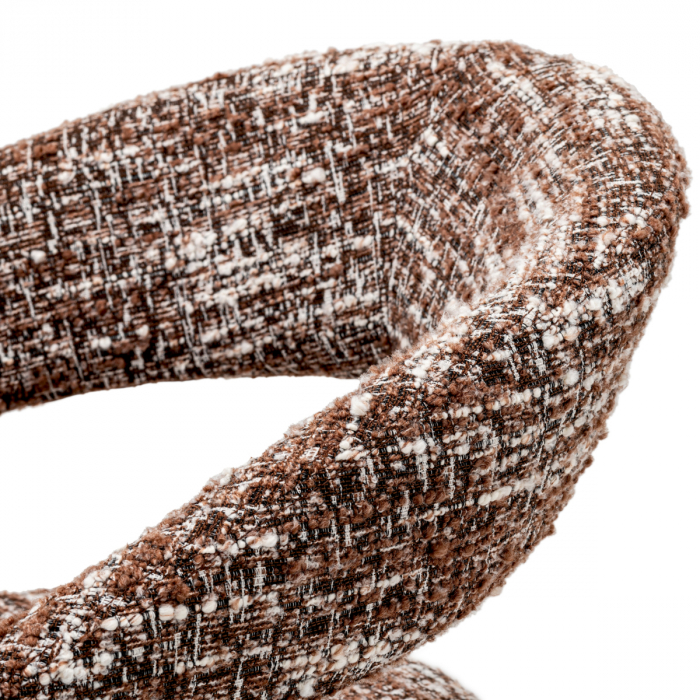 Scaun dining, Bravo bouclé sonata red [7]