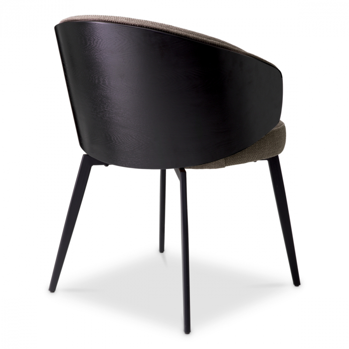 Scaun dining, Camerota gri, Dims: W. 57 | D. 62 | H. 77 | SD. 47 | SH. 48 | AH. 67 (CM) [3]