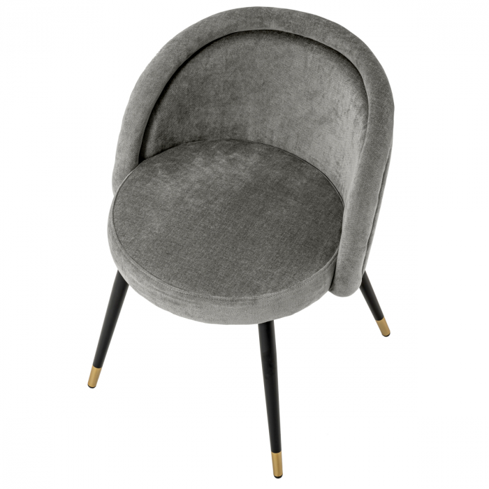 Scaun dining, Chloé clarck gri set de 2, Dims: W. 57.5 | D. 58 | H. 77 | SD. 47 | SH. 49.5 (CM) [8]