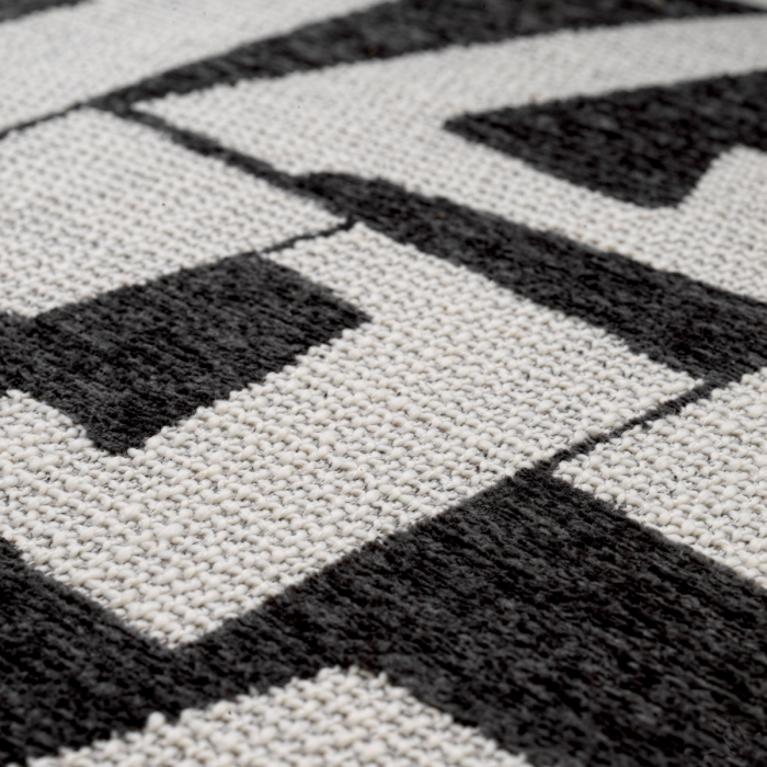 Scaun dining, Folsom brooklyn negru, Dims: W. 59 | D. 56 | H. 77 | SD. 44.5 | SW. 42 | SH. 50 | AH. 71  (CM) [11]