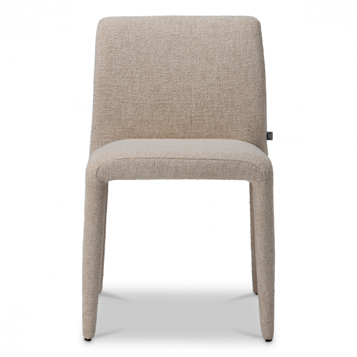 Scaun dining, Leiza, renato alb murdar set de 2 [4]