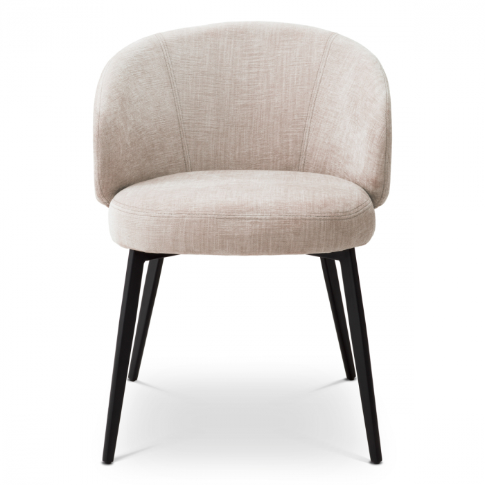 Scaun dining, Lloyd cu cotiera, bej set de 2 [3]