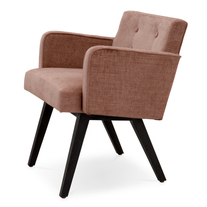 Scaun dining, Locarno sisley roz [4]