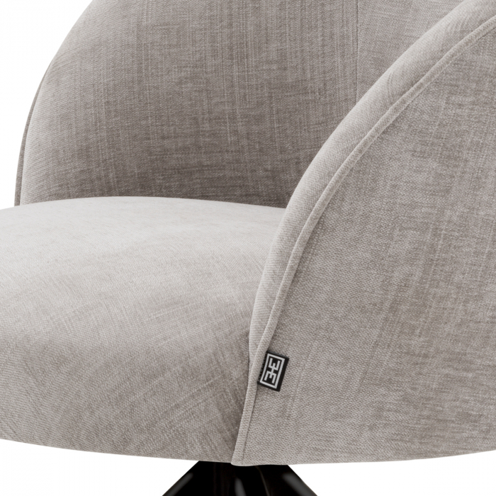 Scaun dining, Masters Sisley gri, Dims: W. 65 | D. 62 | H. 77 | SD. 48 | SH. 48 | AH. 69 (CM) [6]