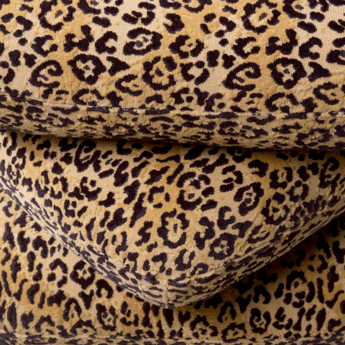 Scaun Greenwich bernard leopard camel, Dims: W. 58 | D. 58 | H. 55  (CM) [9]