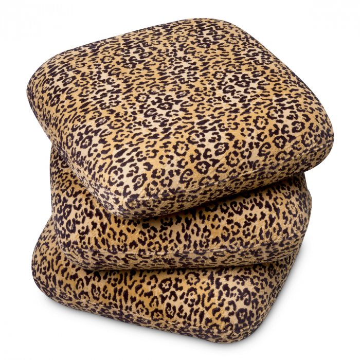 Scaun Greenwich bernard leopard camel, Dims: W. 58 | D. 58 | H. 55  (CM) [7]
