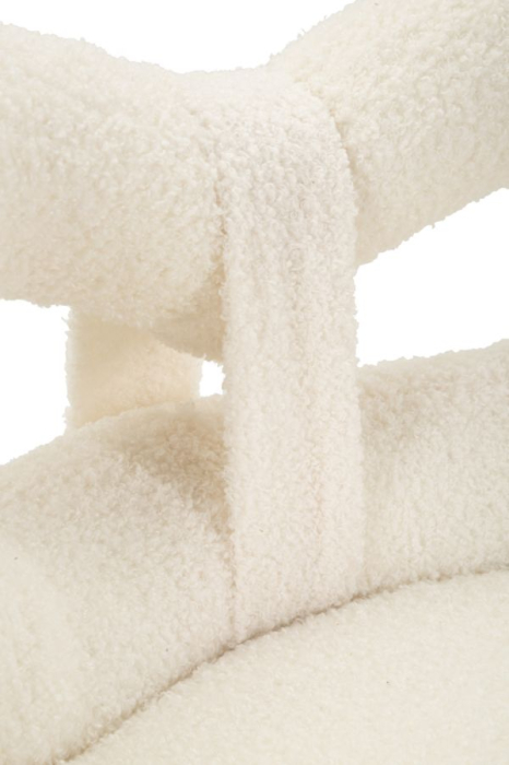 Scaun Ilary alb, ø 40x67 cm (inaltime sezut 46 cm) [7]