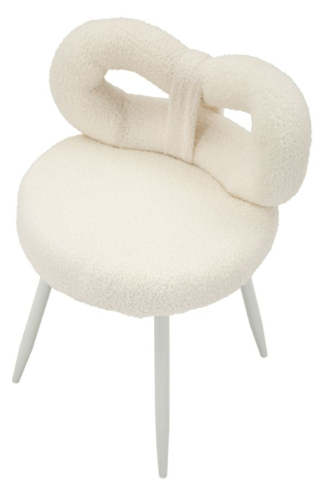 Scaun Ilary alb, ø 40x67 cm (inaltime sezut 46 cm) [4]