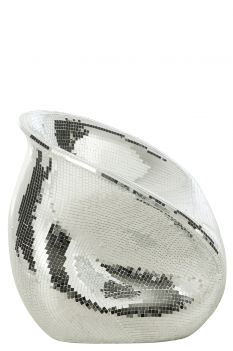 Scaun Mirror, Rasina, Argintiu [3]