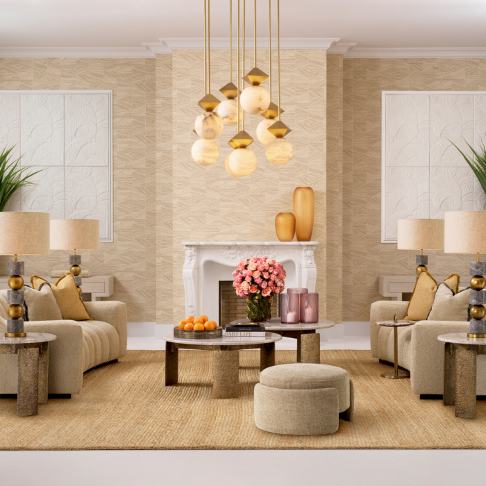 Scaun Ortega lyssa nisip, Dims: Ø 73 | H. 38 (CM) [2]