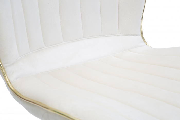 Scaun, PARIS, cream /auriu set 2 buc cm 46x58x77 [6]