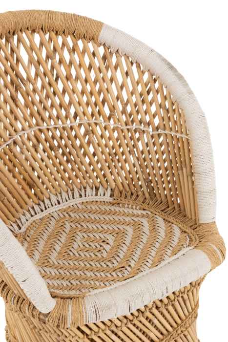 Scaun, Spatar Bambus Natur Copil [6]