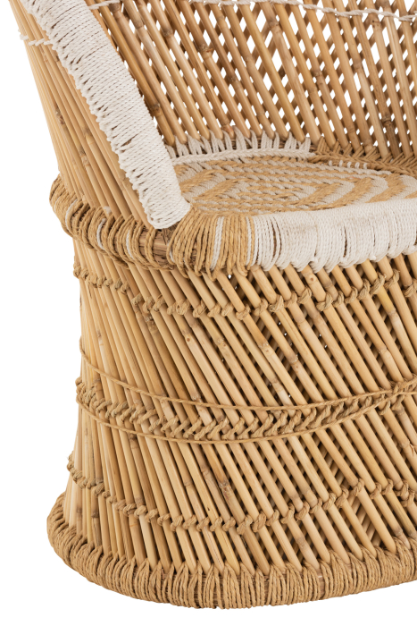 Scaun, Spatar Bambus Natur Copil [5]