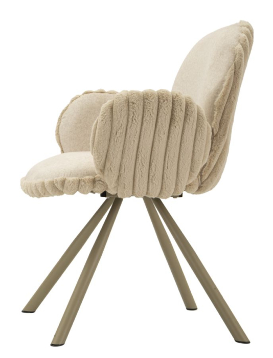 Scaun Stockholm -b-crem set de 2 buc. cm 64x68x83 (inaltime sezut cm 45) [3]