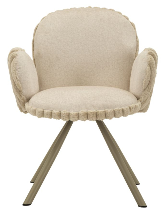 Scaun Stockholm -b-crem set de 2 buc. cm 64x68x83 (inaltime sezut cm 45) [2]