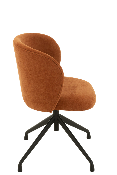 Scaun Turn, reglabil, Ruginiu [3]