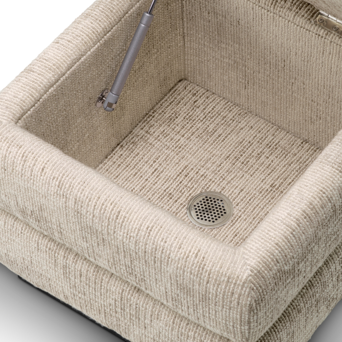 Scaun Valmont creststone finisaj bej abanos |W. 46 | D. 46 | H. 48.5 cm  [4]