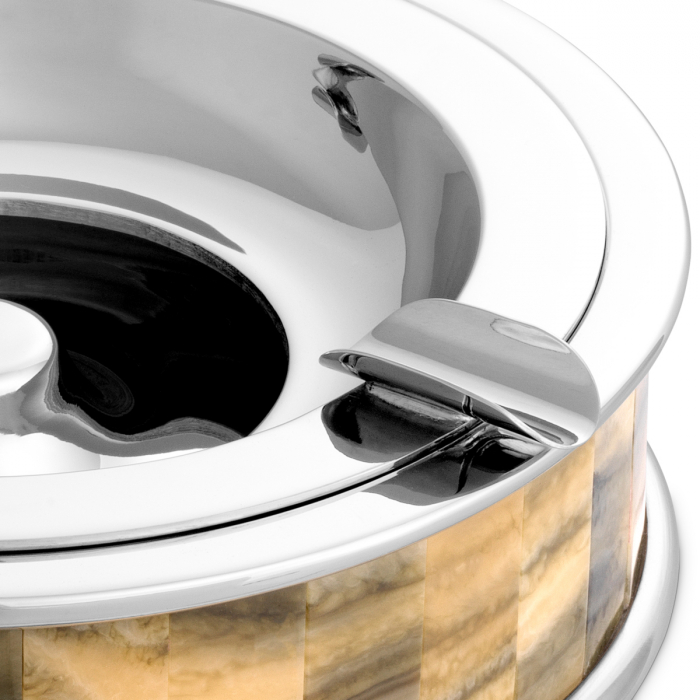 Scrumieră Bonham, finisaj nichel, Dims: Ø 20.5 | H. 6.5 (CM) [6]