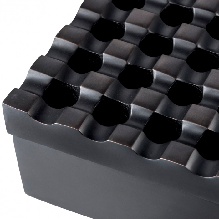 Scrumieră Deluxe, finisaj bronz, L. 20 | W. 20 | H. 9 cm [2]