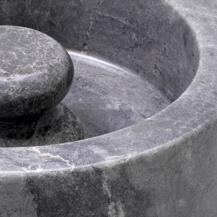 Scrumieră marmură gri Poulsen, Ø 20 | H. 7.5 cm [4]