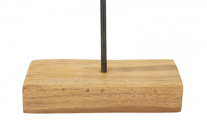 Sculptură, DORAT din tec reciclat 35x10x58 cm (piesa unica) [4]